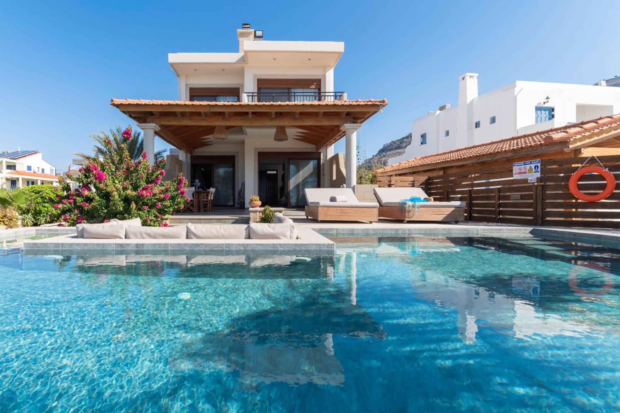 Villa Del Nonno Лардос Экстерьер фото