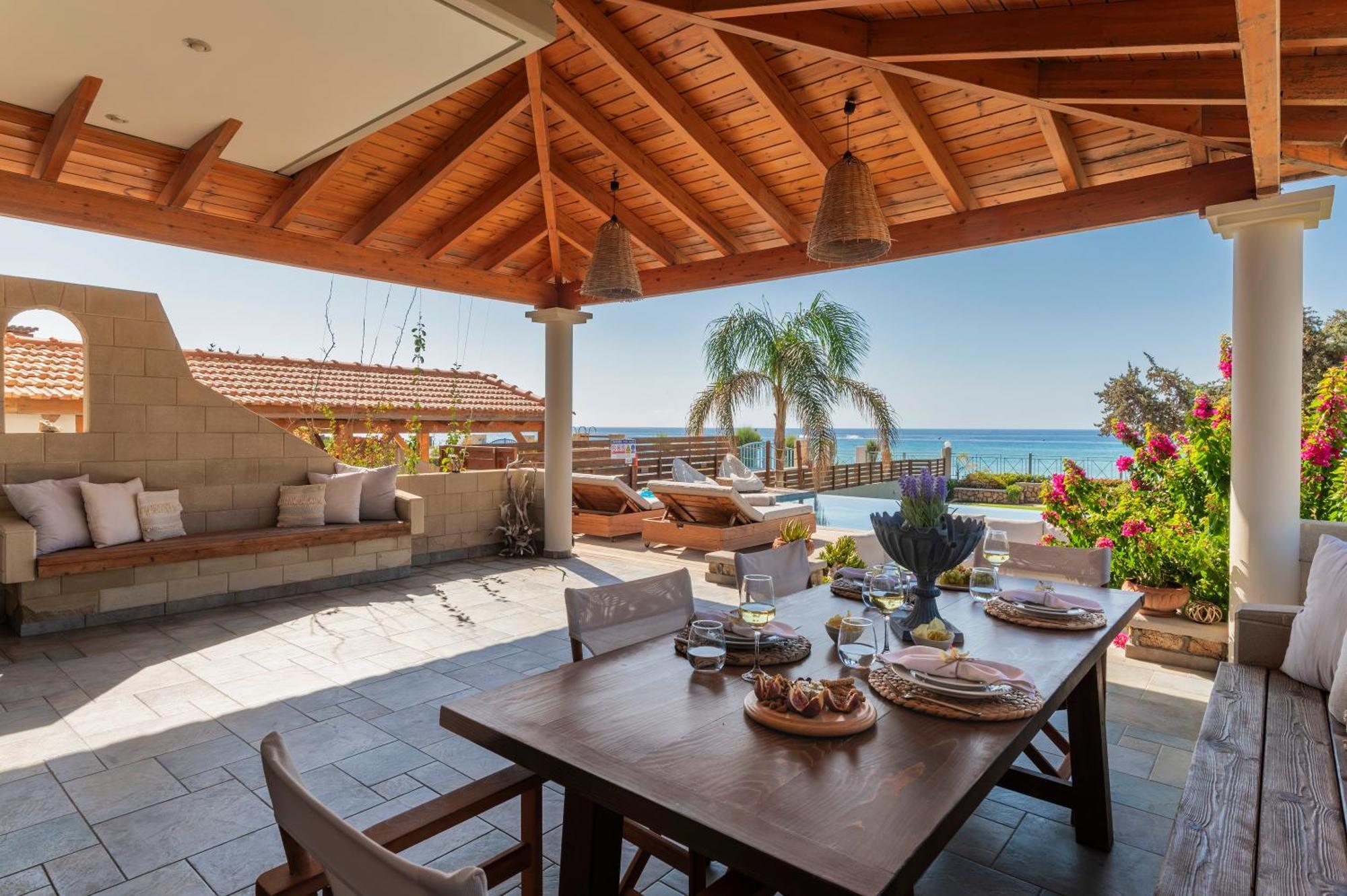 Villa Del Nonno Лардос Экстерьер фото